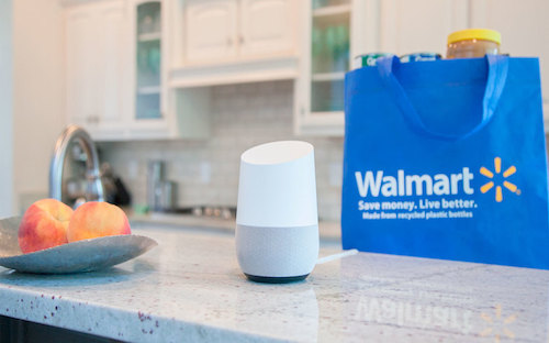 Walmart bắt tay Google mở dịch vụ mua sắm qua giọng nói