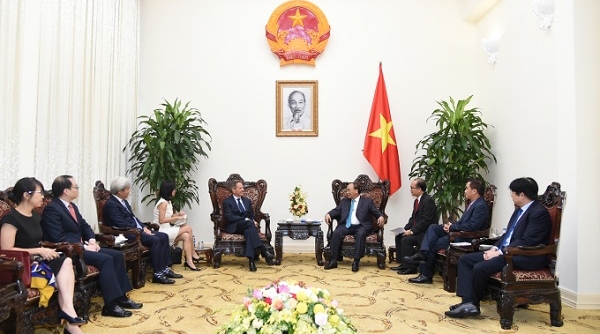 Thủ tướng Nguyễn Xuân Phúc tiếp cựu Bộ trưởng Tài chính Hoa Kỳ