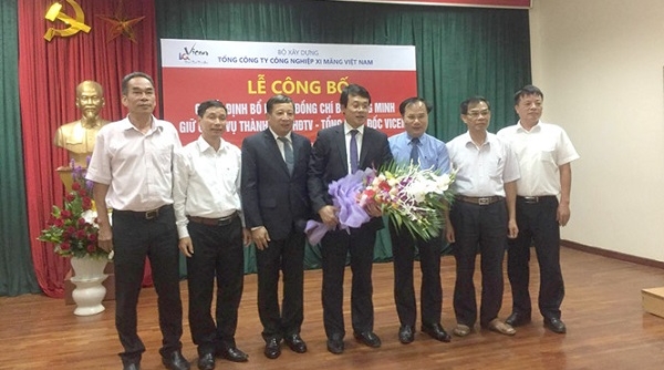 Tổng Công ty Xi măng Việt Nam Bổ nhiệm Tổng Giám Đốc mới