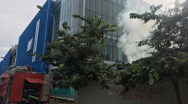 Hỏa hoạn tại công trường nhà ga Cát Linh – Hà Đông