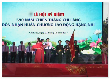 Lạng Sơn: Kỷ niệm 590 năm chiến thắng Chi Lăng và đón nhận Huân chương Lao động hạng Nhì