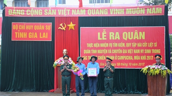 Gia Lai nỗ lực tìm kiếm hài cốt quân tình nguyện Việt Nam hy sinh tại Campuchia
