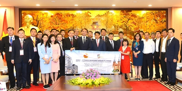 Mở rộng cơ hội hợp tác giữa Việt Nam và Singapore