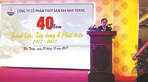 Công ty CP thủy sản 584 Nha Trang:Tổ chức kỷ niệm 40 năm ngày thành lập