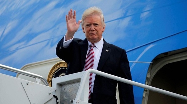 Tổng thống Mỹ Donald Trump tới Đà Nẵng trong chuyến đi lịch sử