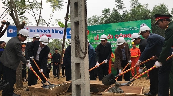 Khởi công DA Đầu tư cải tạo, nâng cấp lưới điện nông thôn, miền núi tại Thái Nguyên