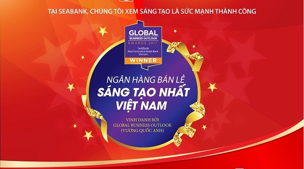 SeaBank được Global Business Outlook vinh danh “Ngân Hàng bán lẻ sáng tạo nhất Việt Nam