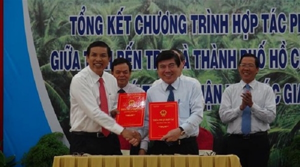 TP. HCM và tỉnh Bến Tre hợp tác phát triển kinh tế đảm bảo an sinh xã hội
