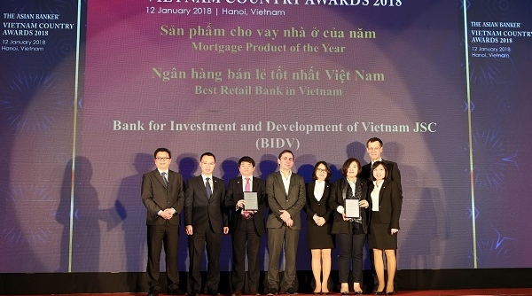 BIDV - Ngân hàng bán lẻ tốt nhất Việt Nam 4 năm liên tiếp