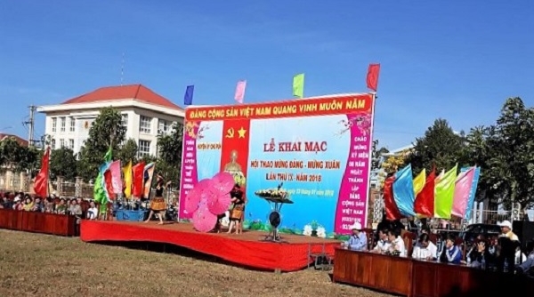 Huyện Chư Pưh (Gia Lai): Hơn 400 vận động viên tham gia Hội thao mừng Đảng – mừng Xuân