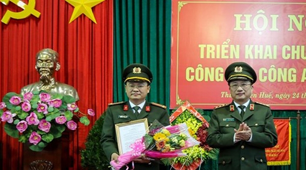 Thừa Thiên Huế có tân Phó giám đốc Công an tỉnh