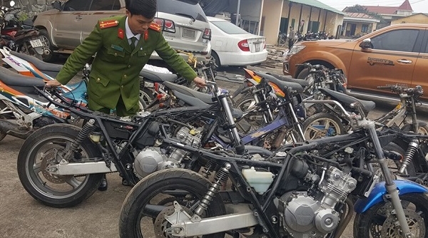 Quảng Trị: Phát hiện đường dây mua bán mô tô lậu