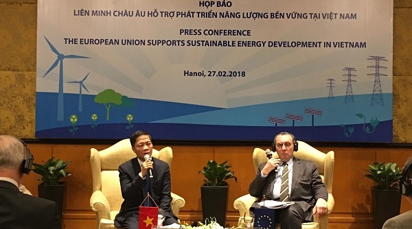Liên minh Châu Âu (EU) hỗ trợ phát triển năng lượng bền vững tại Việt Nam