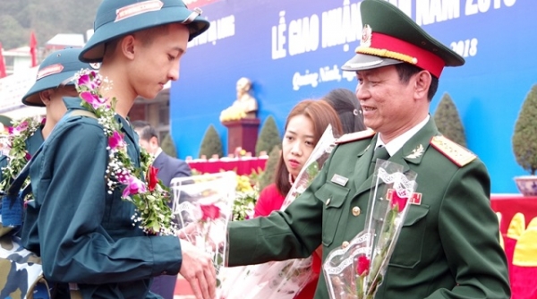 Quảng Ninh: Gần 2.000 thanh niên lên đường nhập ngũ