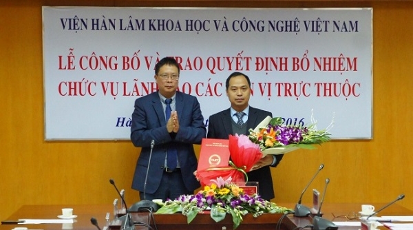Bổ nhiệm lại Chủ tịch Viện Hàn lâm Khoa học và Công nghệ Việt Nam