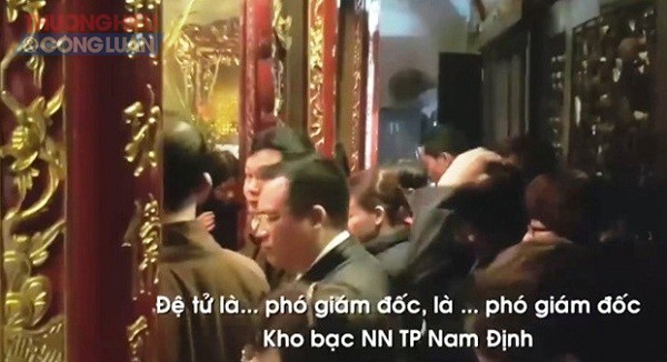Giám đốc Kho bạc TP. Nam Định bị điều về làm Phó chánh văn phòng vì đi lễ trong giờ hành chính
