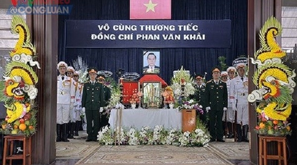 Lễ viếng nguyên Thủ tướng Phan Văn Khải theo nghi thức Quốc tang