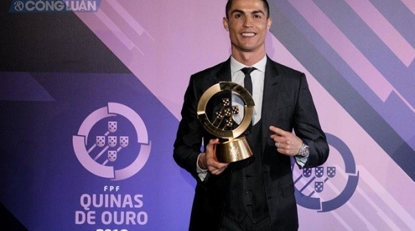 Ronaldo giành giải cầu thủ xuất sắc nhất Bồ Đào Nha năm 2017