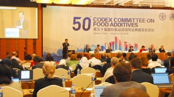 Hội nghị Codex quốc tế về phụ gia thực phẩm năm 2018