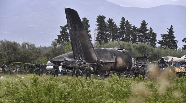 Ít nhất 257 người thiệt mạng sau vụ rơi máy bay quân sự ở Algeria