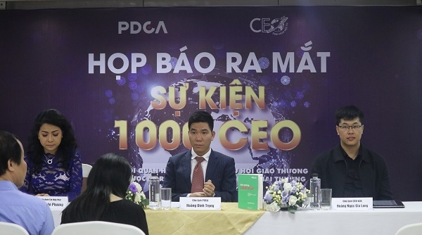 1.000 CEO sẽ chia sẻ thất bại, kinh nghiệm thành công tại Hà Nội