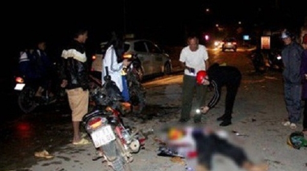 Nghệ an: Tai nạn giao thông trên QL16, 2 người tử vong