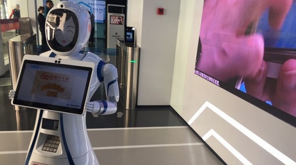 Ngân hàng đưa Robot vào quản lý đầu tiên tại Trung Quốc