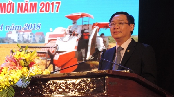 Công bố Quyết định công nhận 4 huyện của Nam Định đạt chuẩn NTM năm 2017