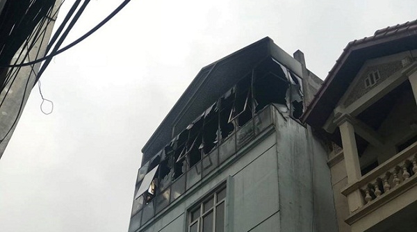 Hà Nội: Trường mầm non bốc cháy lúc giữa trưa