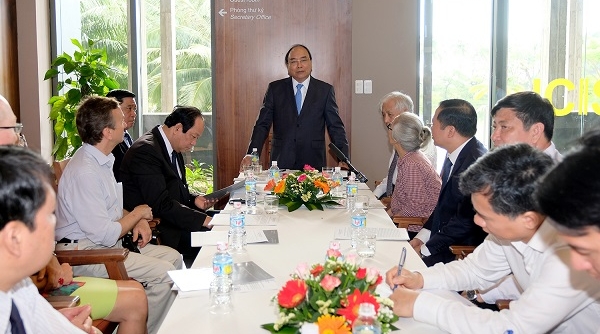 Thủ tướng thăm Trung tâm Quốc tế khoa học và giáo dục liên ngành tại Bình Định