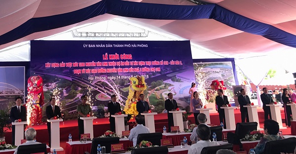 Hải Phòng: Khởi công XD cầu vượt nút giao Nguyễn Văn Linh
