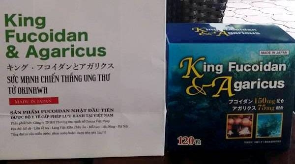 CYSINA phản hồi về việc quảng cáo về TPCN King Fucoidan & Agarius