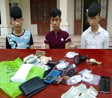 Ninh Bình: Triệt phá ổ nhóm gây ra liên tiếp 3 vụ trộm cắp tài sản