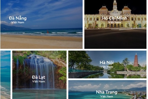 Những điểm đến thu hút du khách nước ngoài nhất tại Việt Nam