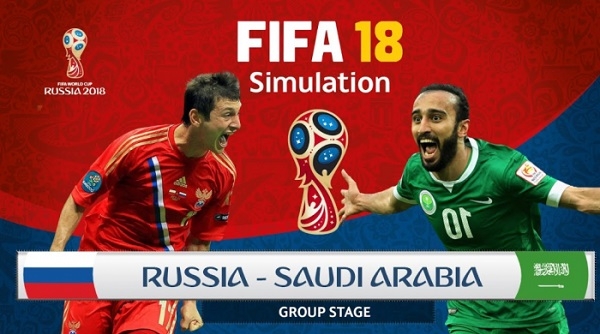 Mở màn World Cup 2018 (ngày 14/6): Nga tiếp Ả Rập Saudi