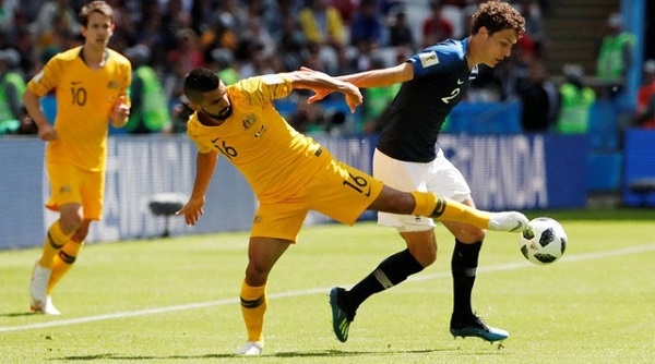 Pháp 0 – 0 Australia (H1): Thế trận cân bằng