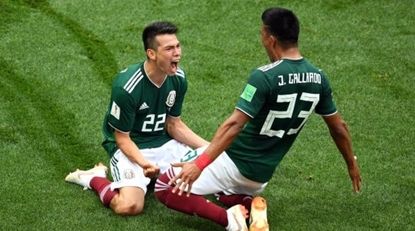 Đức - Mexico (H1): 'Nhà vô địch' bị dẫn trước