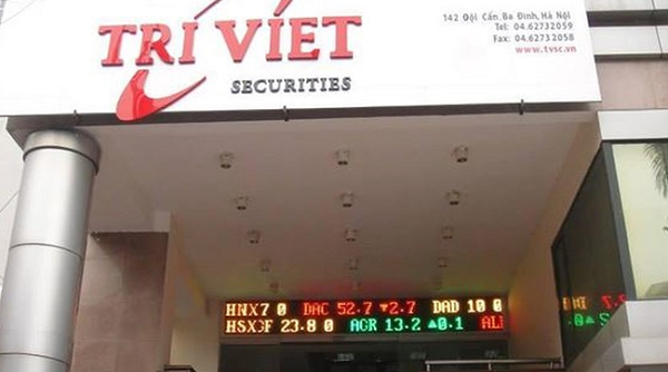 Chuyển hơn 15 triệu cổ phiếu TVB của Chứng khoán Trí Việt lên sàn HoSE từ ngày 26/6