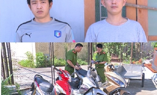 Thái Bình: Khởi tố 2 đối tượng trộm cắp xe máy liên tỉnh