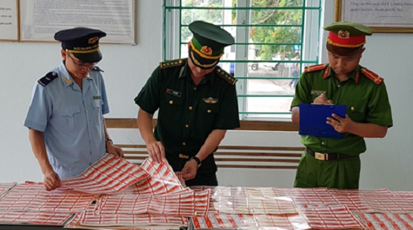 Quảng Ninh: Bắt giữ gần 2.000 tem phụ tùng giả mạo nhãn hiệu