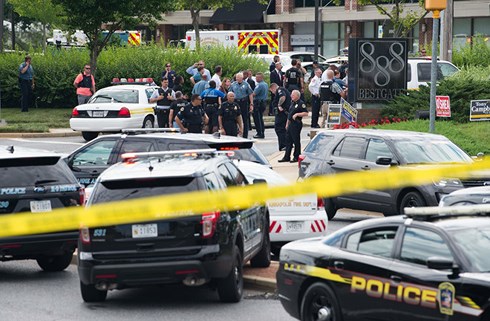 5 người chết trong vụ xả súng ở văn phòng một tờ báo tại Mỹ