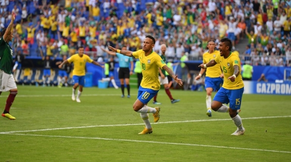 Brazil 2 – 0 Mexico: Dấu ấn của Neymar