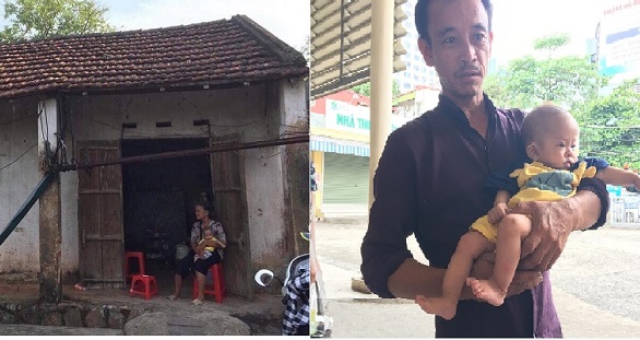 Quảng Ninh: Bố mẹ nghèo đau đớn nhìn con 5 tháng tuổi bị bệnh hiểm nghèo