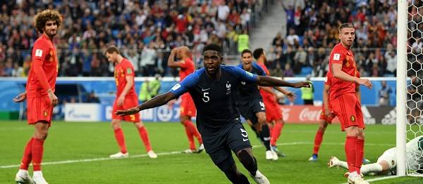 Trận bán kết 1: Thắng Bỉ 1-0, Đội tuyển Pháp vào chung kết World Cup 2018