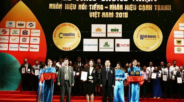 Nhãn hiệu nổi tiếng Việt Nam 2018 vinh danh Tập đoàn TMS