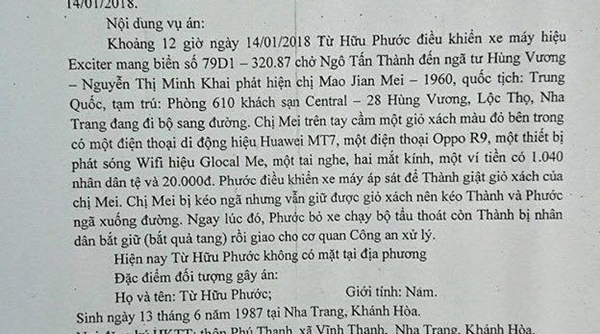 Cựu trung vệ U23 Việt Nam bị truy tìm vì tham gia vụ cướp