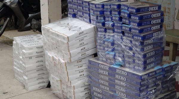 Bắt lô hàng bao thuốc lá điếu ‘khủng’ nhập lậu tại Hà Giang