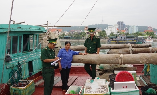 Quảng Ninh: Phát hiện 5 phương tiện đánh bắt hải sản trái phép