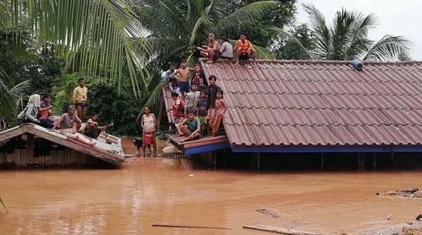 Vụ vỡ đập thủy điện tại Lào: Nhà nước và nhân dân Việt Nam sẵn sàng hỗ trợ