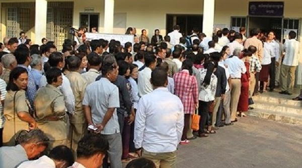 Campuchia: 8,3 triệu cử tri đăng ký tham gia bỏ phiếu bầu Quốc hội khóa VI